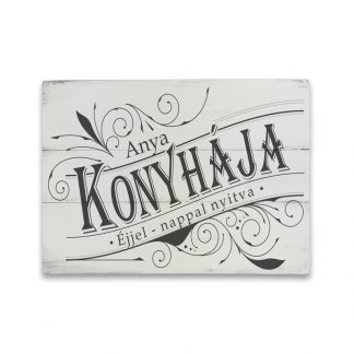 Anya konyhája éjjel-nappal nyitva - Fehér deszkatábla