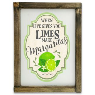 Margaritas      - Fehér deszkatábla tölgy kerettel
